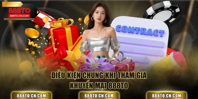 Điều kiện chung khi tham gia khuyến mại 888TO